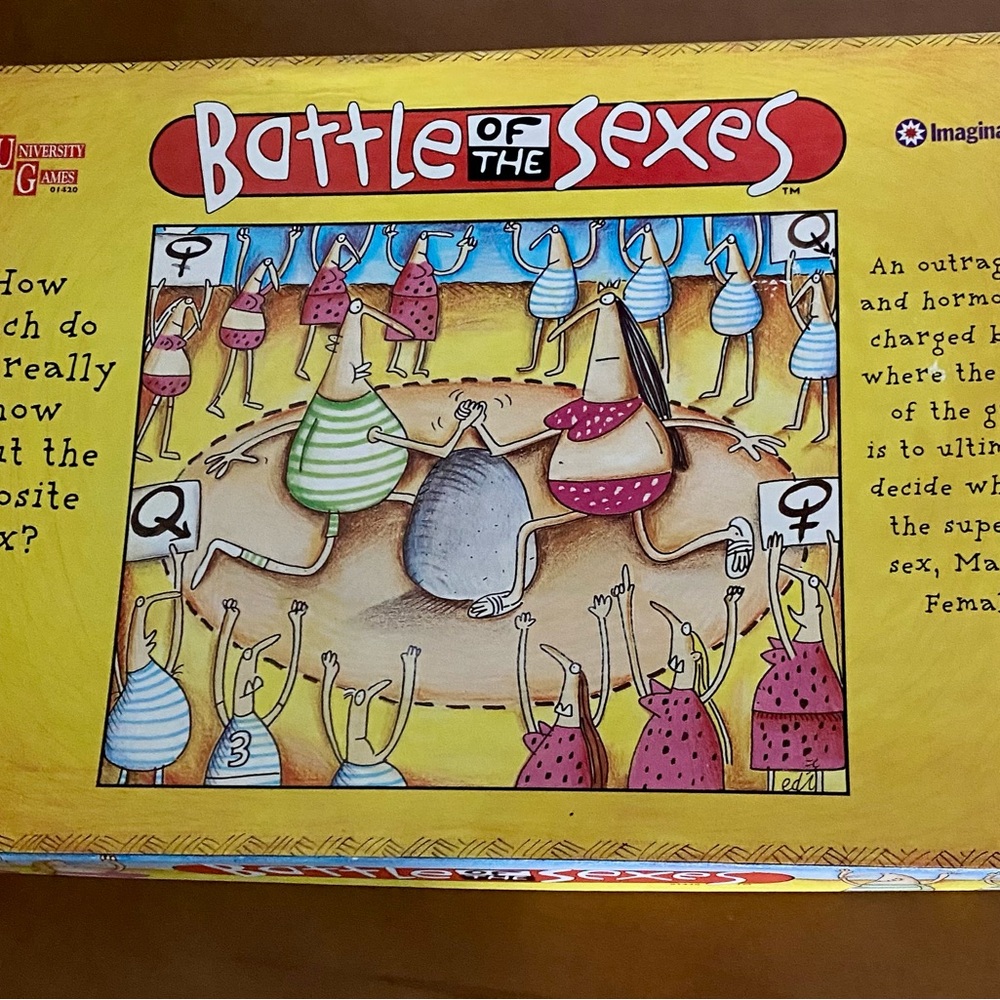 Battle of the sexes board game